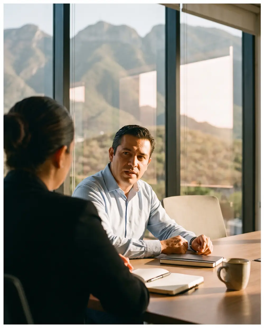 Sesión de coaching ejecutivo uno a uno